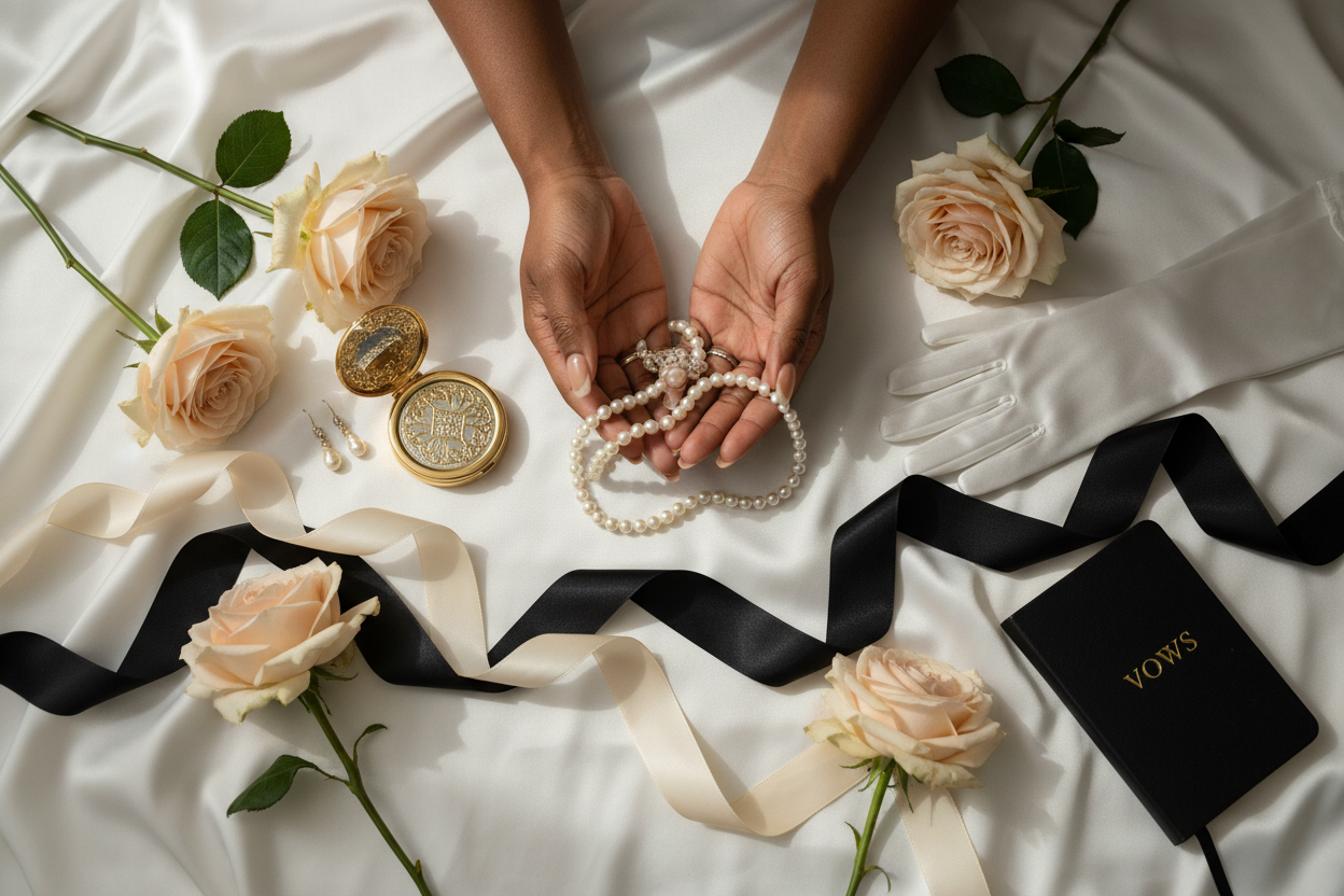 Luxury Bridal Flatlay